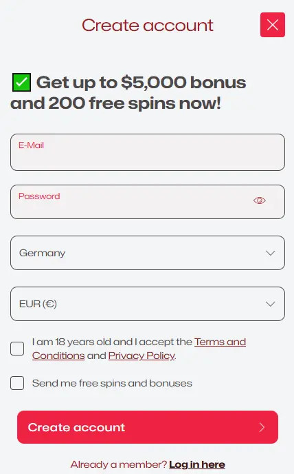 Ruby Reels Registration